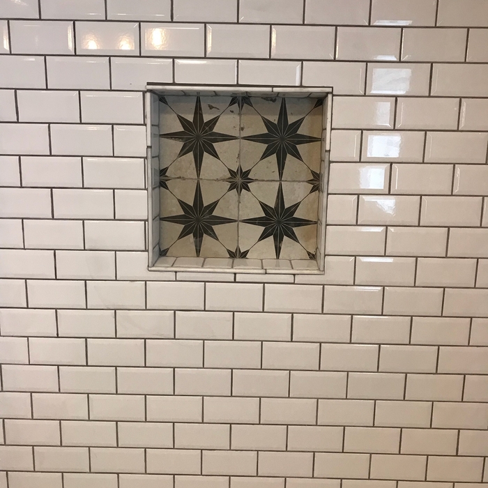 Shower Tile with Niche