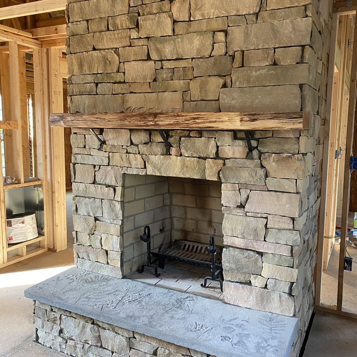 Indoor fireplace