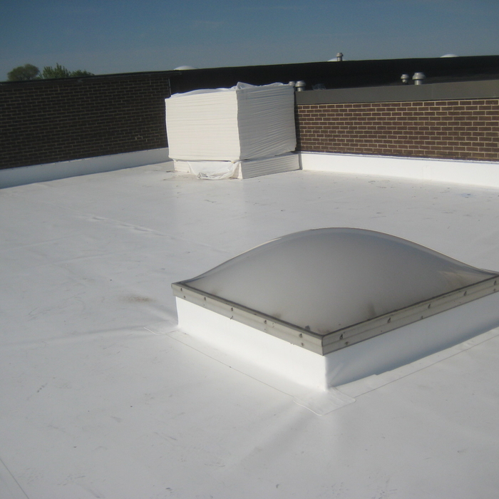 Flat roof skylight