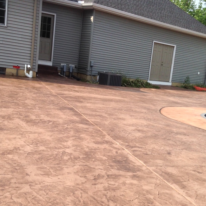 Pattertn Stamped Patio