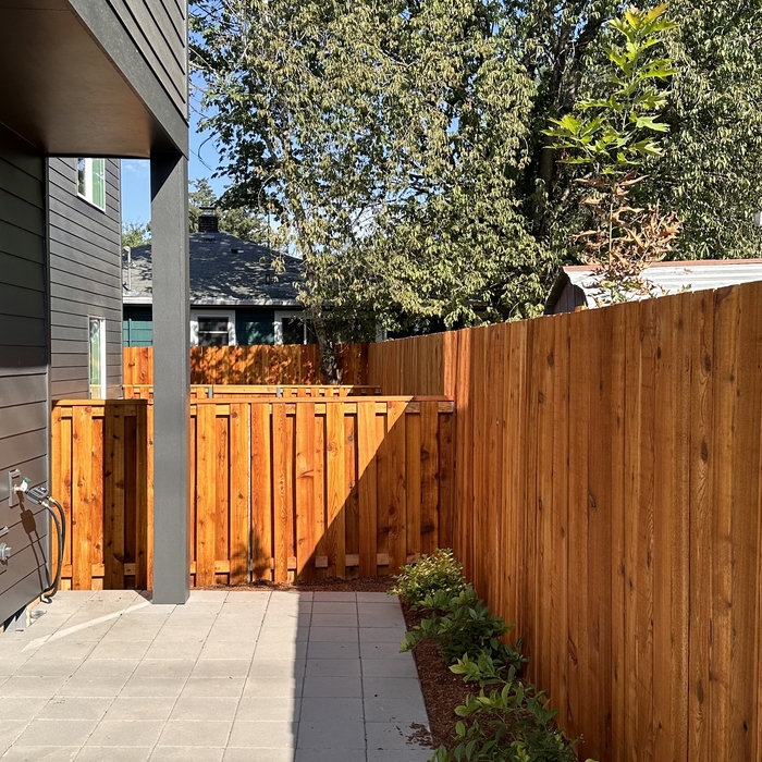 Cedar fence