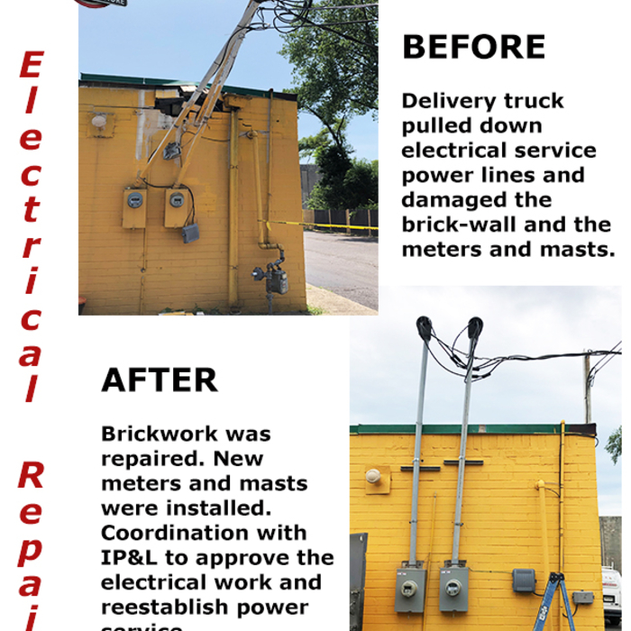 Electrical and Brickwork Repair