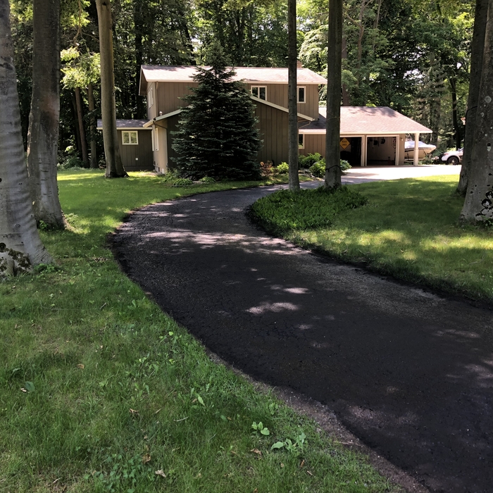 Sealcoat driveway