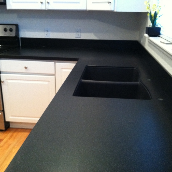 Kitchen solid surface countertops.