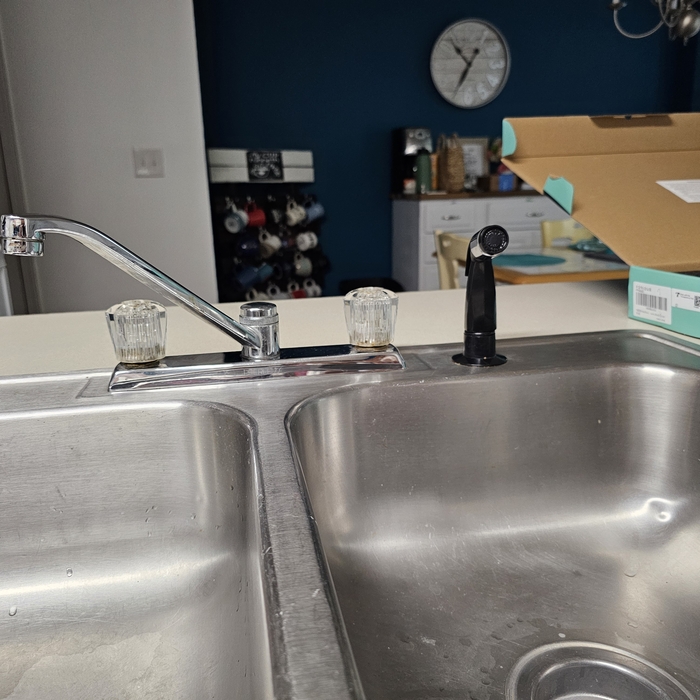 Old kitchen faucet