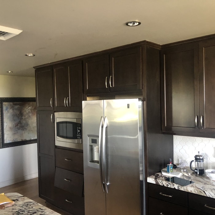Downtown reface, kitchen before