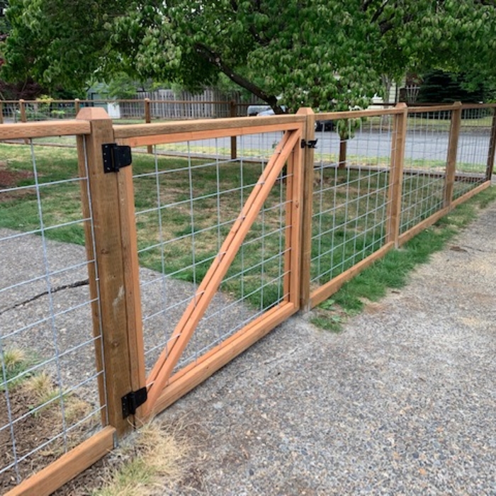 Cattle Panel Fence Custom Gate