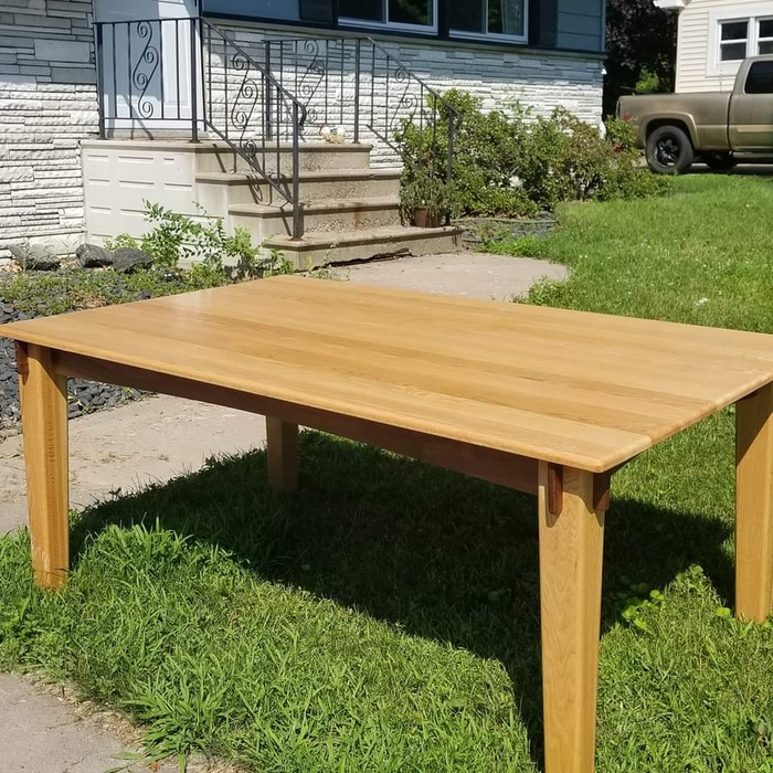 Red oak Kitchen table