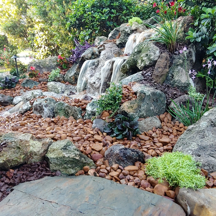 Backyard Waterfall