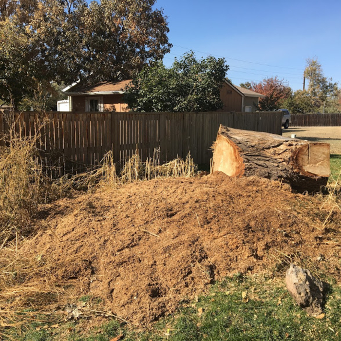 Plenty of mulch!