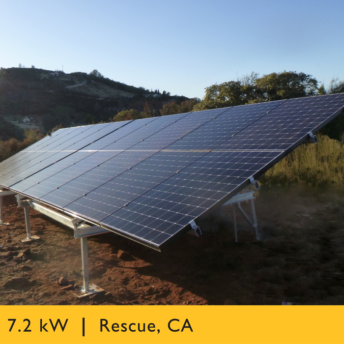 7.2 kW Ground Mounted Solar Array