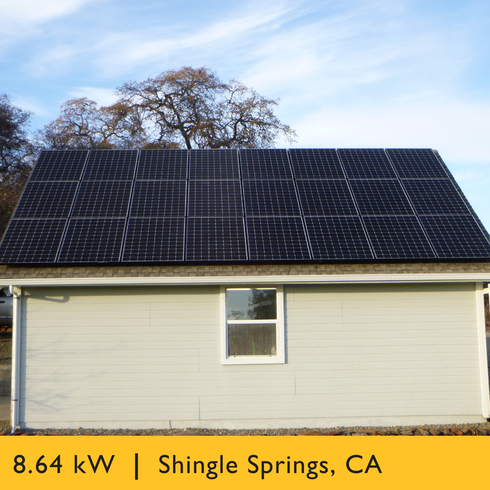 8.64 kW Rooftop Solar Installation