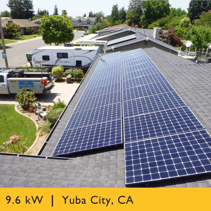 9.6 kW Rooftop Solar Installation