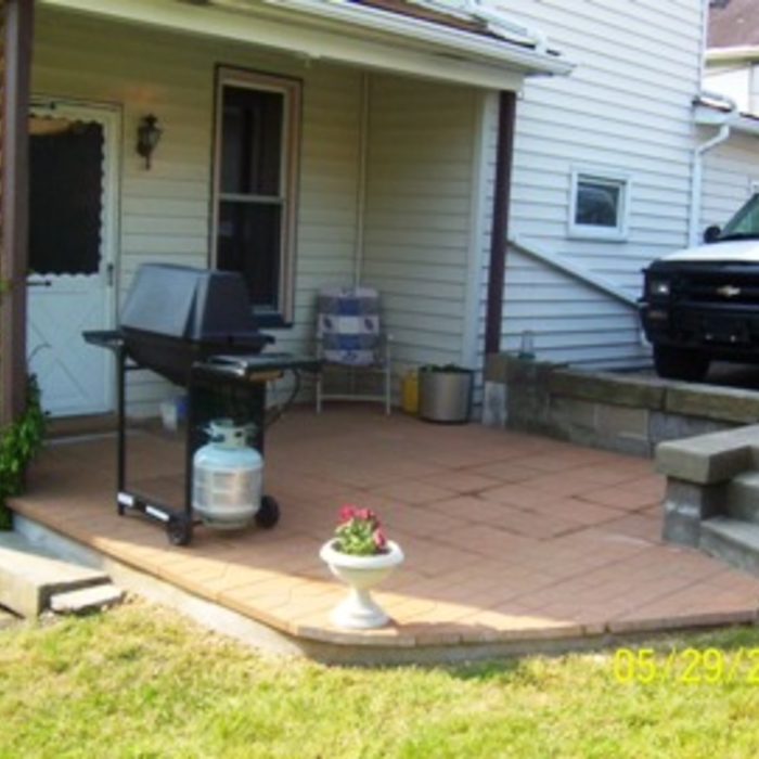 10' x16' patio