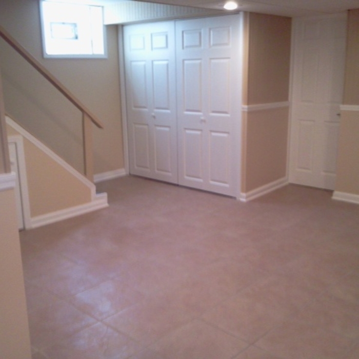 Basement remodel