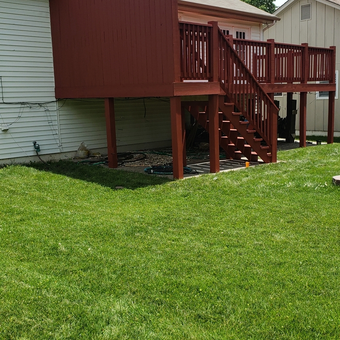 2 Coat Stain Application