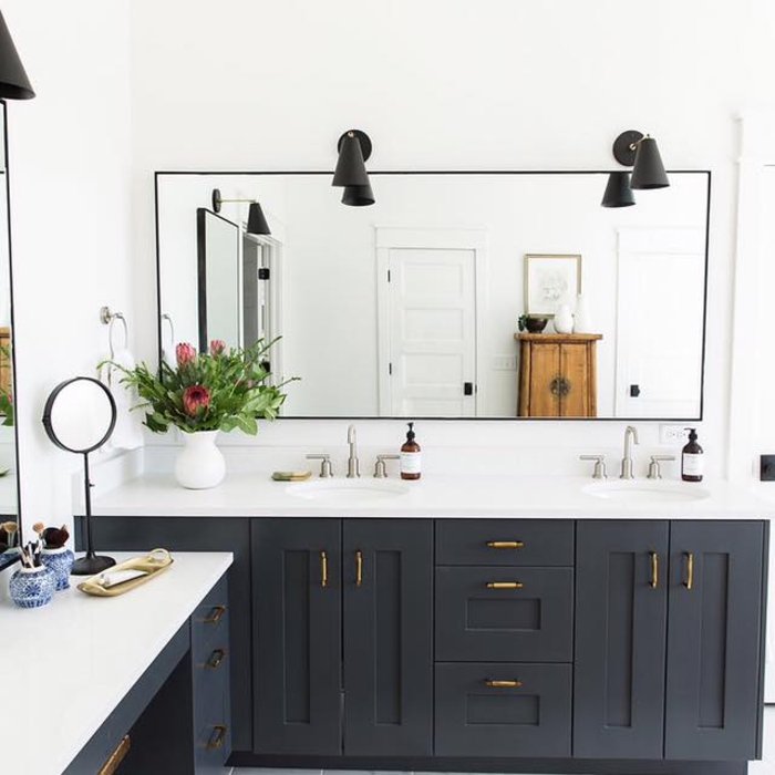 Vanity With Makeup Desk
