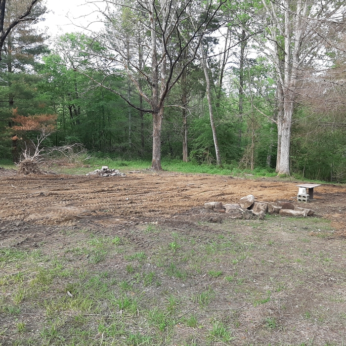 After Clean Up and Machine Grading