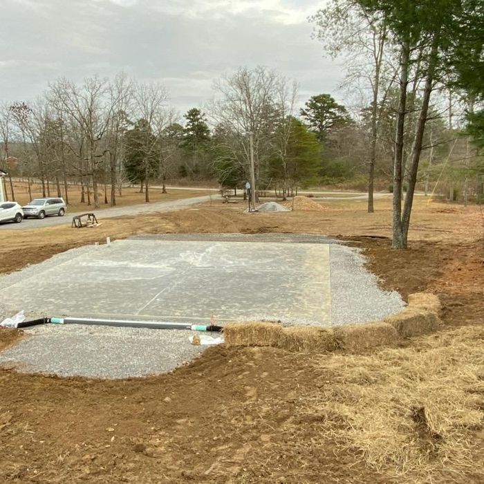 Outbuilding Pad Ready for Building Contractor