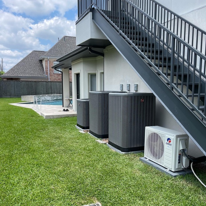 High efficiency A/C systems
