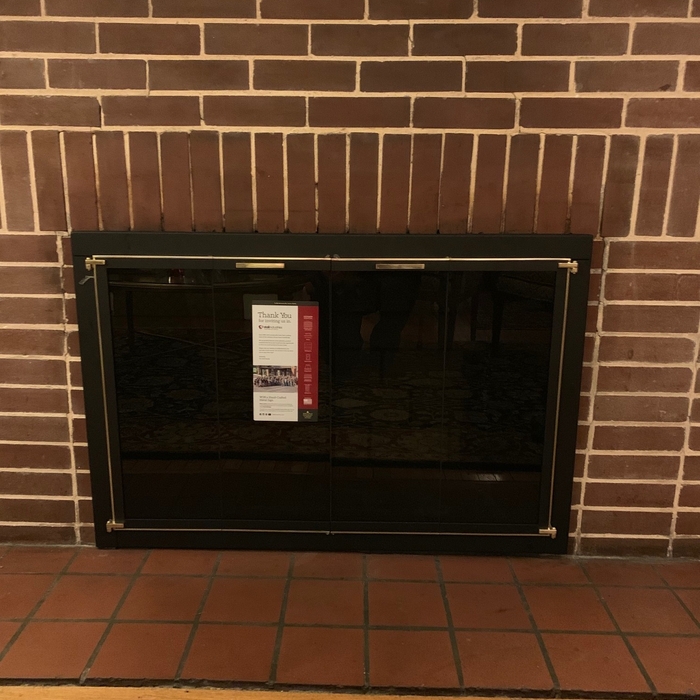 Fireplace Glass Door install