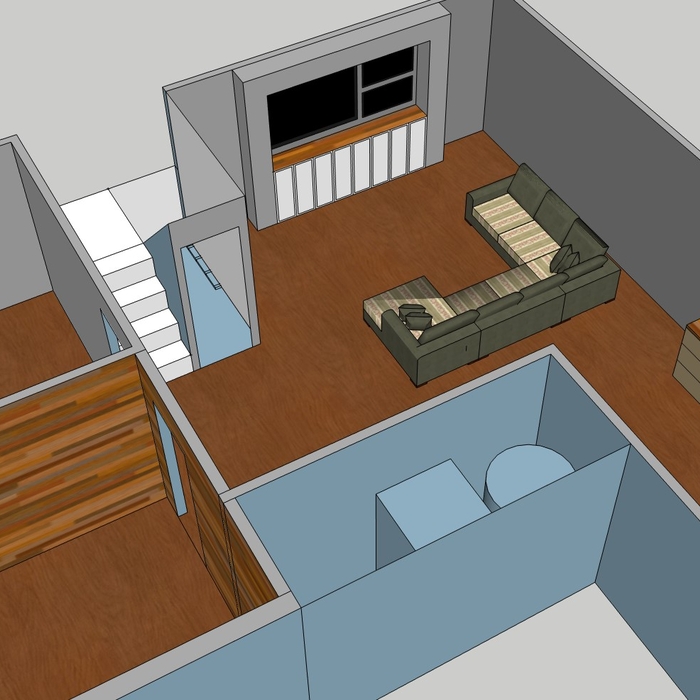 Basement Design Sketch