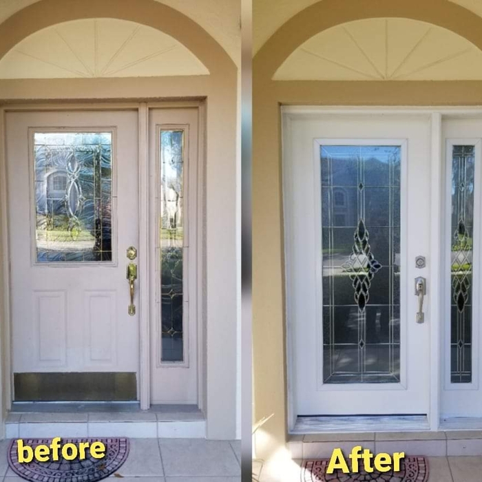 Door Before and After