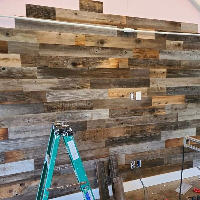 Accent wall