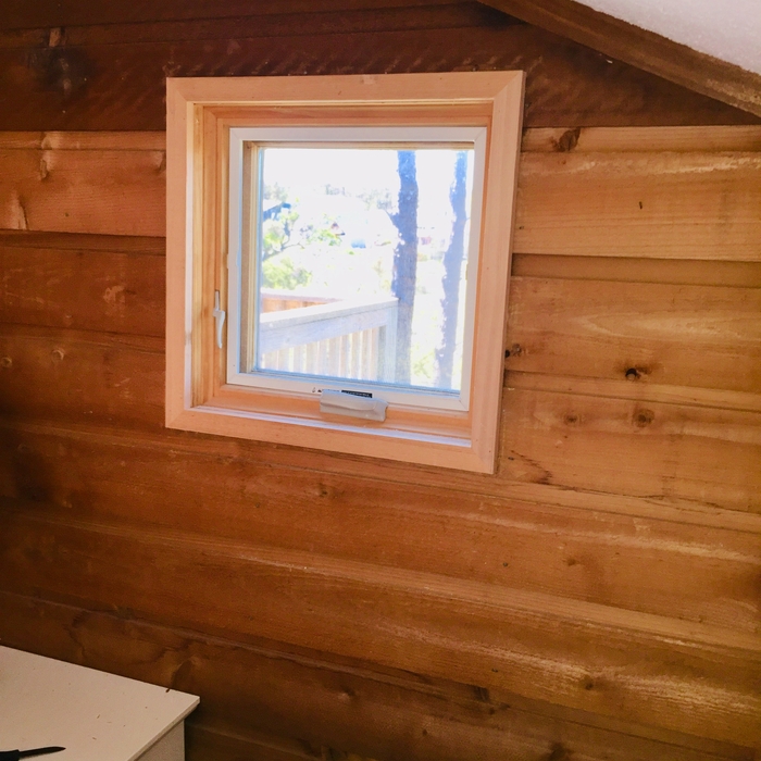 Small window trim