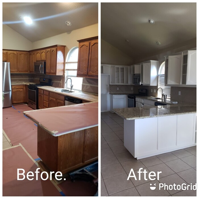 Kitchen Cabinets painting