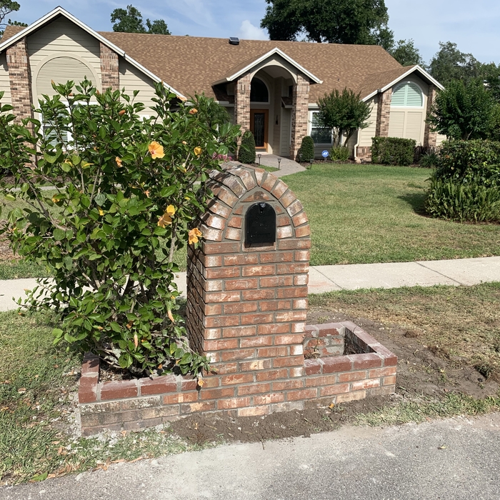 Brick Mailbox - Lake Mary