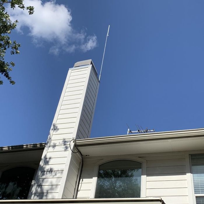 Helium Antenna with custom pole
