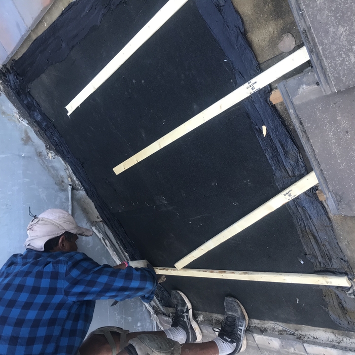Tile underlayment repair