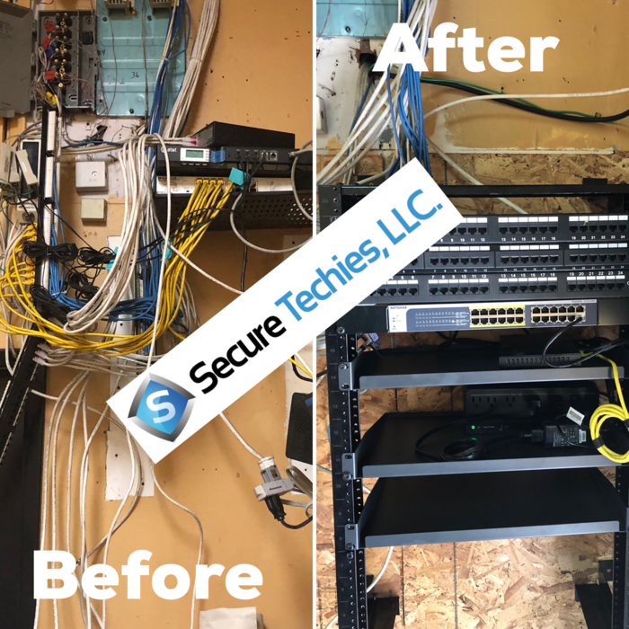 Wall mount open Rack