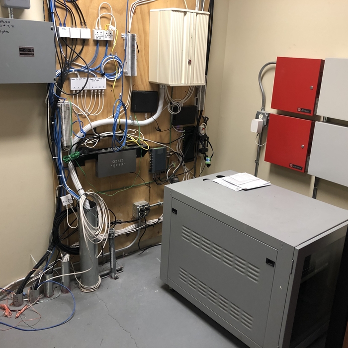 Server Room, Telephone room, Access control room
