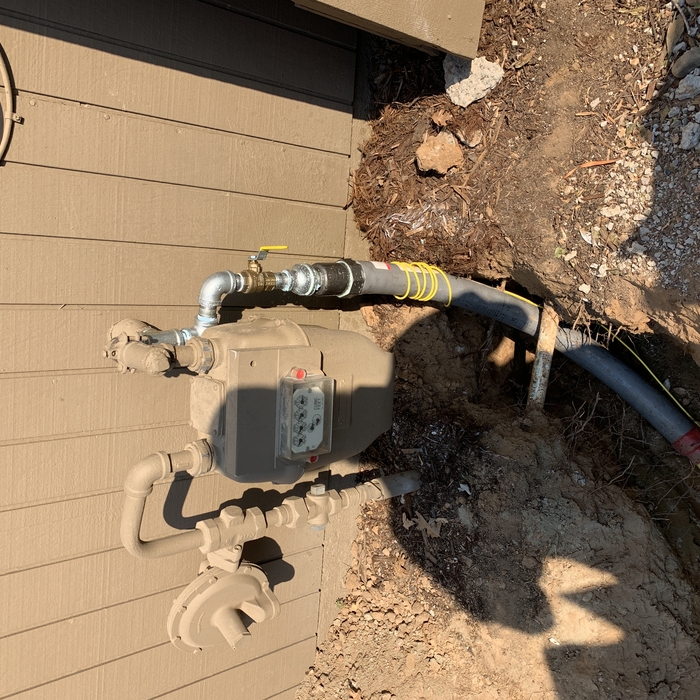 Gas Line For BBQ