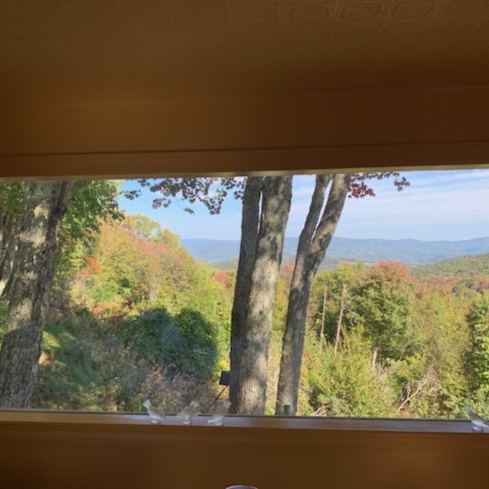 Neutral tint to enhance view of mountains