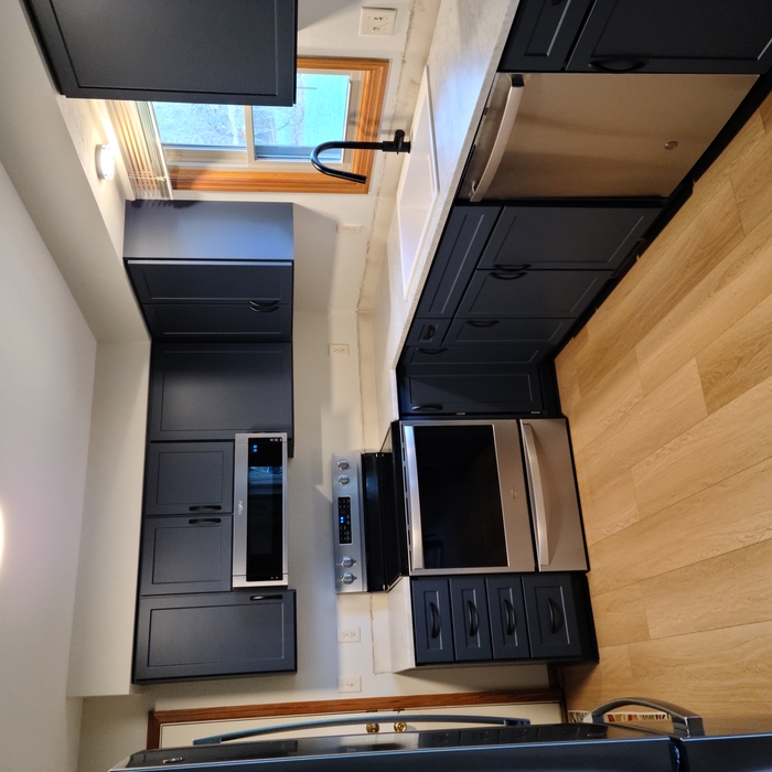 Dark Blue Kitchen