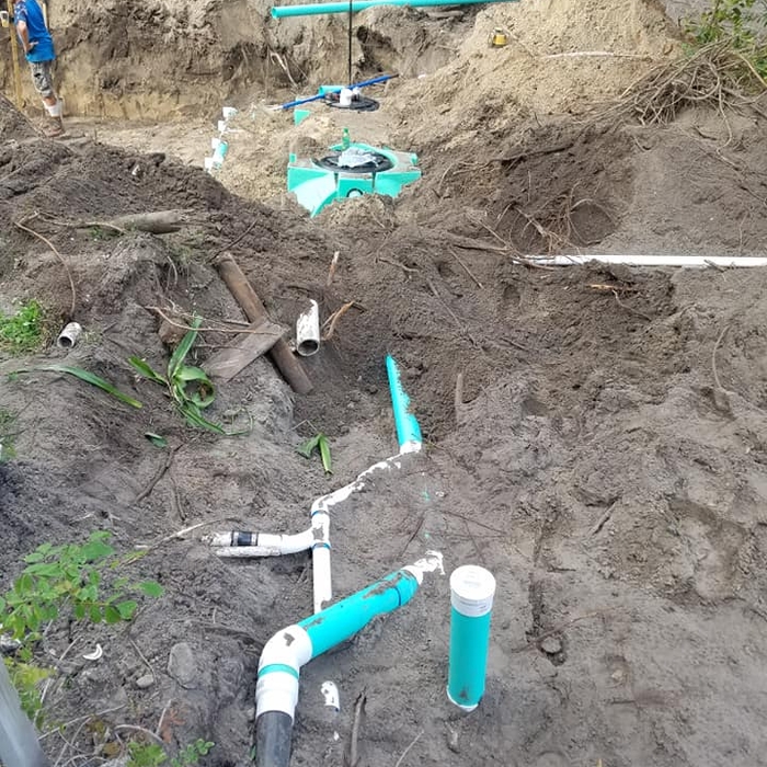 Repair job plumbing