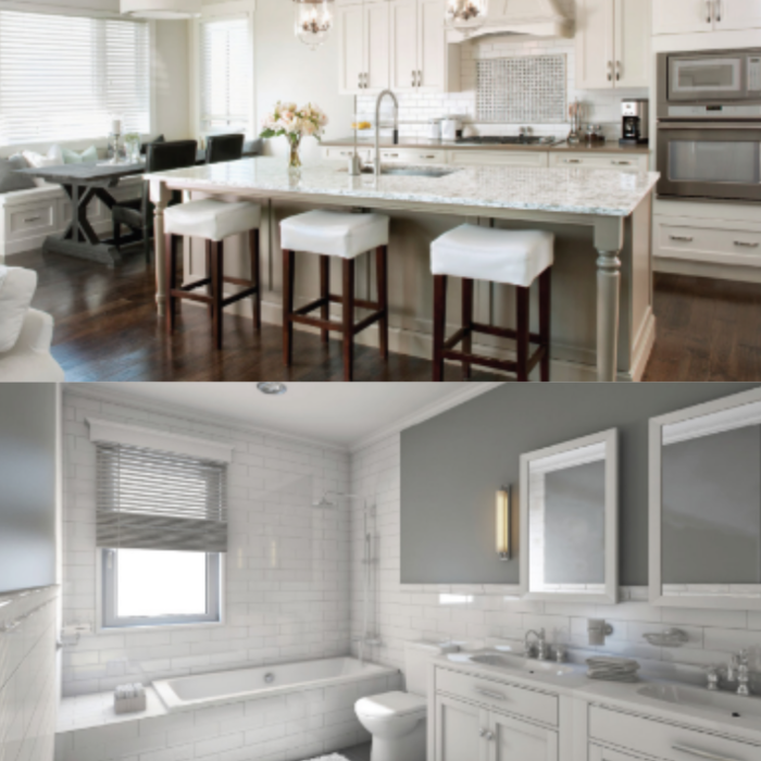 Kitchen and Living Room Cleaning