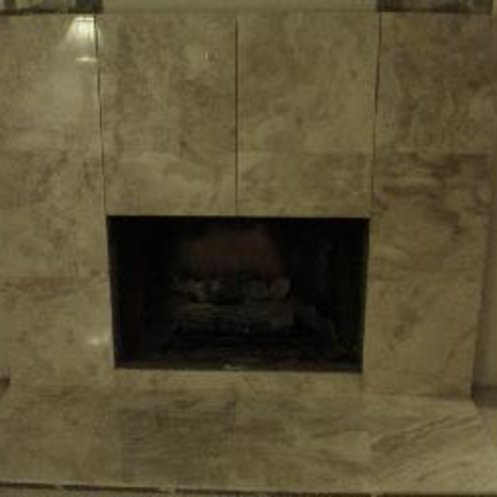  marble fireplace