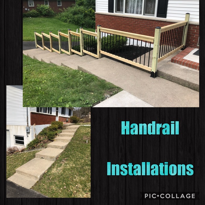Handrail installation