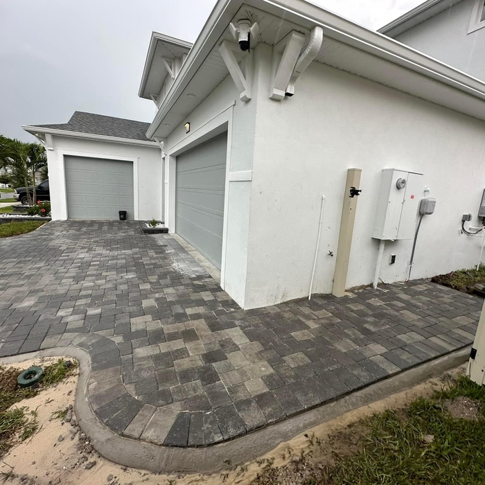 Pavers Installed