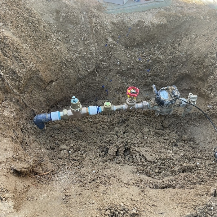 Water Meter Main Repaired