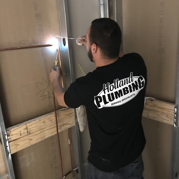 COPPER PIPE INSTALLATION