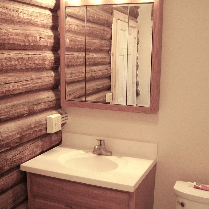 Interior New Home Addition 1/4 bath