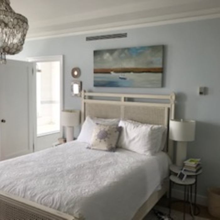 Painting a bedroom