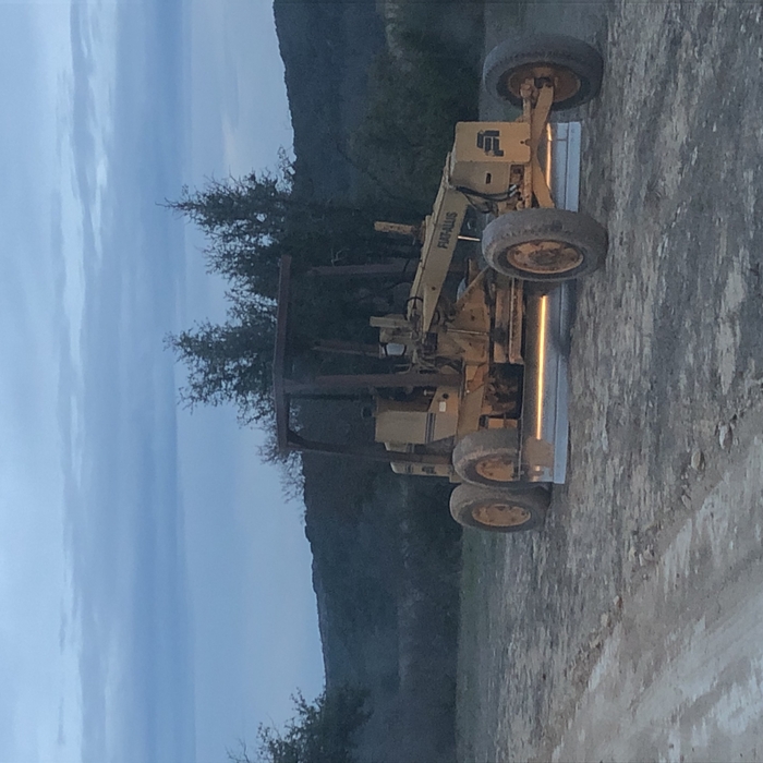 My little motor grader.