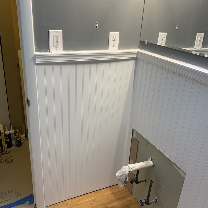 Bathroom Wainscoting