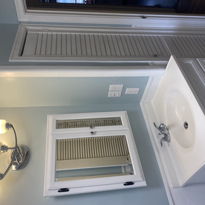 New Sink Fixture and Lighting